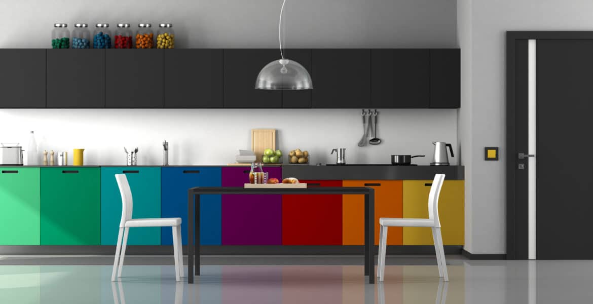 Creating Colourful Kitchens | Kit Kitchens - Kit Kitchens - Custom DIY ...